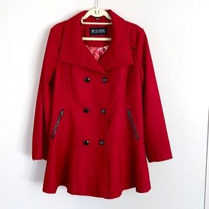 Worn once! GUESS Wool double breasted coat